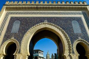 arquitectura en marruecos foto