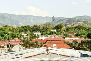 casas en un pueblo foto