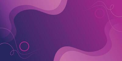 Minimal Abstarct Dynamic purple textured background design in 3D style with purple color. vector