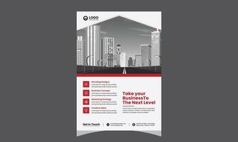 Brochure design, cover modern layout, annual report, poster, flyer in A4 vector