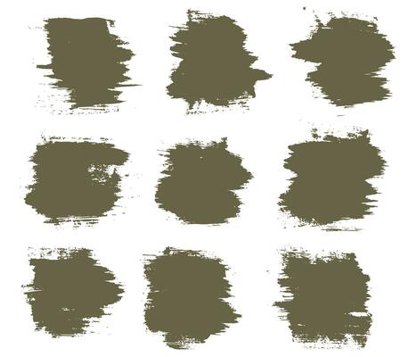 Abstract brush stroke banner background