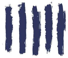 Grunge splatter paint brush stroke box vector