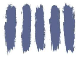 conjunto de púrpura color frotis aislado grueso antecedentes vector