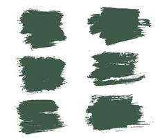 Ink abstract grunge paint brush stroke background vector