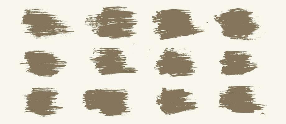 Abstract grunge paint grunge banner set