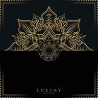 Ornamental luxury mandala pattern. vector
