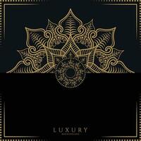 Ornamental luxury mandala pattern. vector