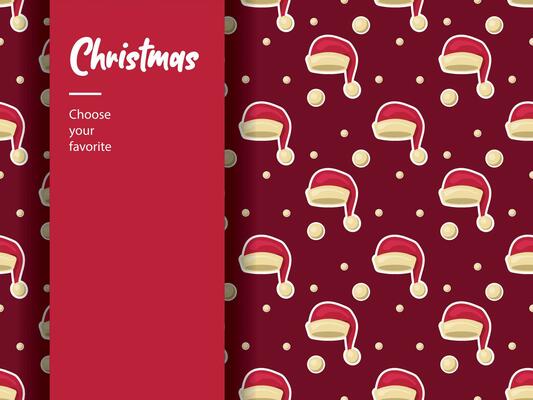 merry christmas 2024 new year cartoon icon element background pattern december winter ornament art