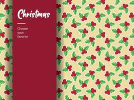 merry christmas 2024 new year cartoon icon element background pattern december winter ornament art vector