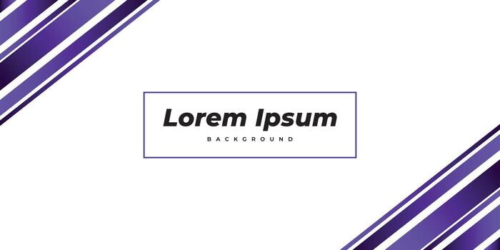 Purple diagonal geometric lines background template copy space. Minimalist stripes frame with purple color gradation. Suitable for poster, banner, presentation, or landing page. vector