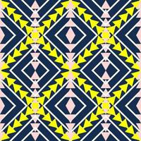 seamless geometric pattern with triangles vector