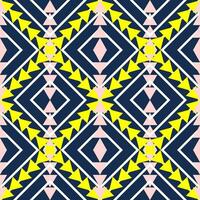 seamless geometric pattern with triangles vector