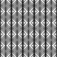 black and white geometric seamless pattern. duotone graphic design vector