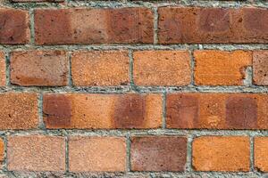 Texture background of bricks with lines photo