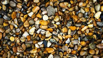 Gritty Texture of Gravel and Stones photo