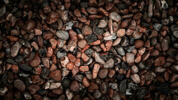 Gritty Texture of Gravel and Stones photo