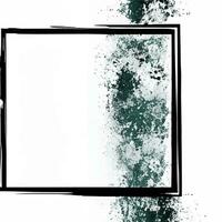 Abstract grunge rectangular frame photo