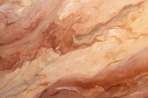 Marble red orange texture. Marble background. Copy Space. Natural pattern of marble. Surface of stone, granite. Stylish design. For backdrop, ceramic floor and wall tiles, interior, AI generated photo