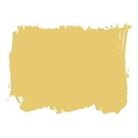 gold ink paint brush stroke vector