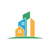 House apartment logo icon design vector