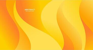 Abstract yellow background vector