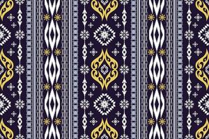 Geometric ethnic oriental traditional art pattern.Figure tribal embroidery style.Design for background,wallpaper,clothing,wrapping,fabric,element,,vector illustration. vector