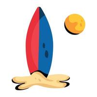 Trendy Surfboard Concepts vector