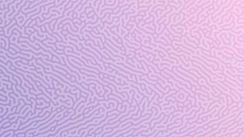 Purple Turing reaction gradient background. Abstract diffusion pattern with chaotic shapes. Vector illustration.