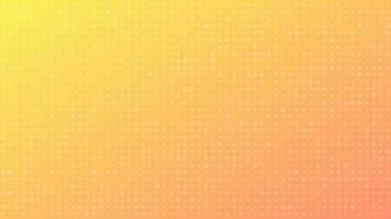 Abstract geometric background of circles. Orange pixel background with empty space. Vector illustration.