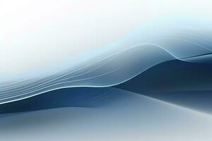 Futuristic point wave. Abstract background with a dynamic wave. Generative AI photo