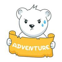 Trendy Adventure Concepts vector