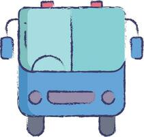 bus hand drawn vector illustration