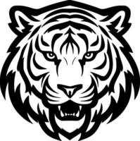 Tiger - Minimalist and Flat Logo - Vector illustration