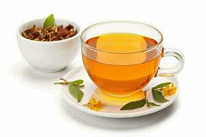 Natural Aromatic herbal tea. Generate Ai photo