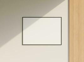Minimal frame mockup photo