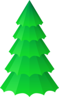 estilizado, decorativo Navidad árbol. png Navidad árbol con transparente antecedentes