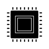 Processor icon, design inspiration vector template