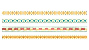 cute tape collection graphic element for decorating your artwork 11008798  Vector Art at Vecteezy