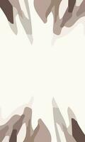 Aesthetic khaki abstract background with copy space area. Suitable for poster and banner vector