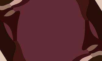 Aesthetic brown abstract background with copy space area. Suitable for poster and banner vector