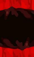 Aesthetic red abstract background with copy space area. Suitable for poster and banner vector