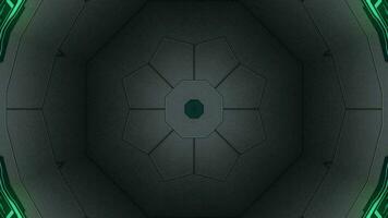 Futuristic Tech Kaleidoscope Geometric Seamless Infinite Loop VJ Loop Motion video