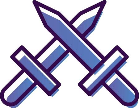 diseño de icono de vector de ataque