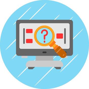 Problem Framing Vector Icon Design