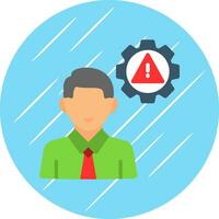 Risk Management Vector Icon Design