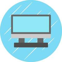 Monitor Screen Vector Icon Design