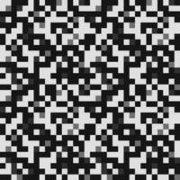 Camouflage texture pixel seamless pattern. vector