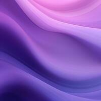 Purple abstract background with the effect of waves, lines, fog. Gradient, design, place for text. Generative AI photo