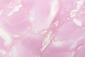 Pink marble, texture, background, surface design, banners, empty space for text and advertising. Generative AI photo