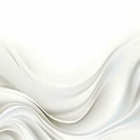 Simple abstract white background, empty surface, space for design. Generative AI photo